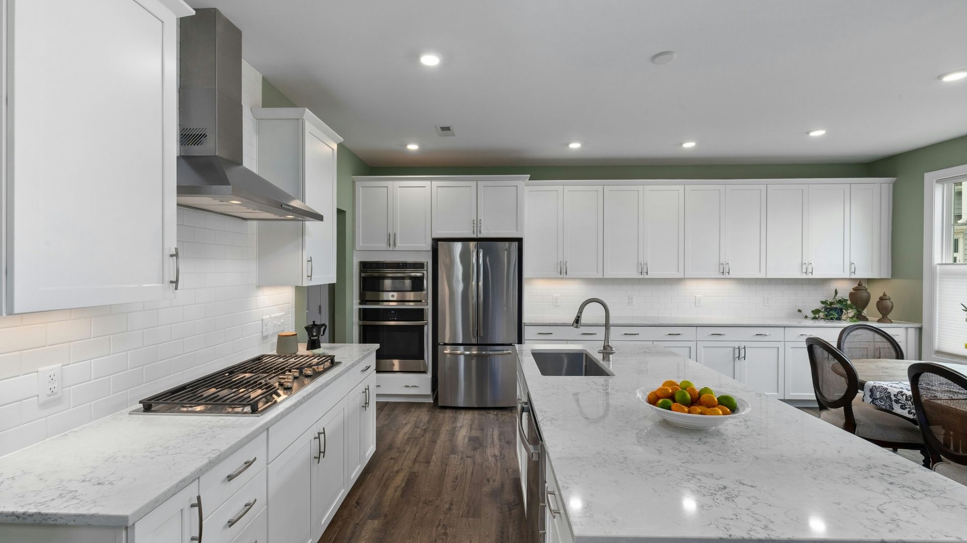 Move-out cleaning setup with moving boxes